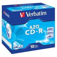 CD - DVD - BLU-RAY VIERGE POUR PC Verbatim CDR 80 min 52x (10)