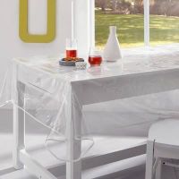 nappe transparente pour table de jardin