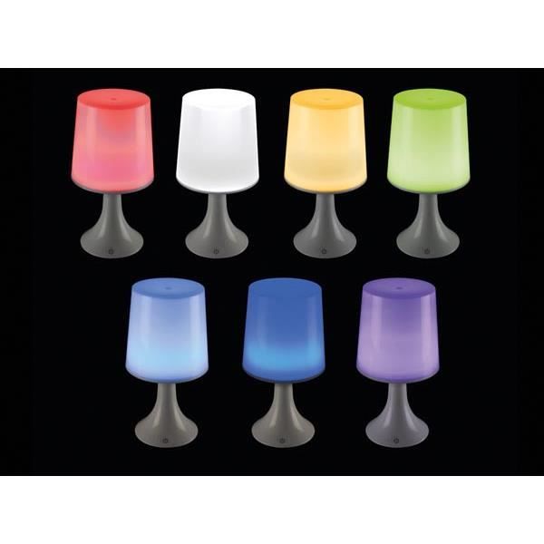 LAMPE D'AMBIANCE 7 COULEURS- 4 LED - USB PILES - Achat / Vente LAMPE D
