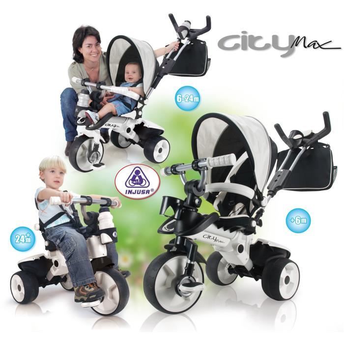 INJUSA Tricycle Evolutif City Max Achat / Vente tricycle Cdiscount