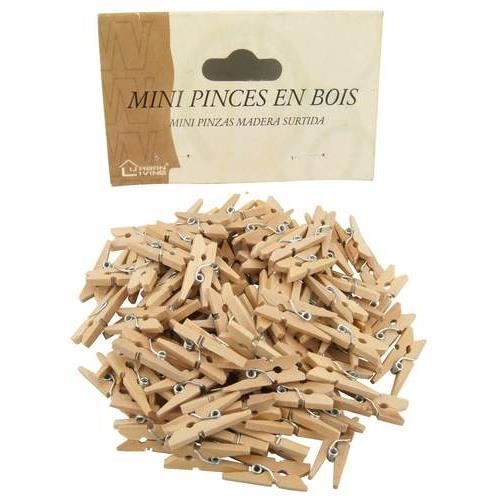 Les Mini Pinces En Bois De D Coration Achat Vente Pince Linge