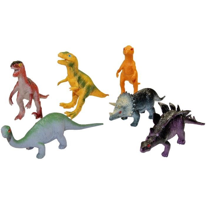 Figurines Mini Plus - Dinosaures Lot 2 (6 pièces) main image 1