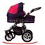 POUSSETTE  Poussette 3 en 1 landau maxi cosy assise canne