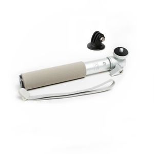 XSories - U-SHOT avec Tripod Mount - Perche 18 ? 49 cm pour GoPro, appareil photo ou camera, inoxydable - Argent