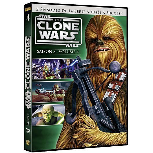 DVD Star wars: the clone wars saison 3 volume 4 en dvd dessin animé