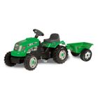 VEHICULE ENFANT Smoby Tracteur Grand Modèle Vert + Remorque
