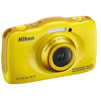 NIKON Coolpix S32 Compact étanche Jaune NIKON Coolpix S32 Compact étanche Jaune