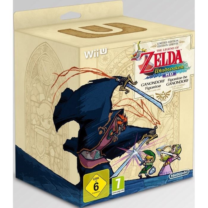 Destockage THE LEGEND OF ZELDA THE WINDWAKER COLLECTOR/WII U jeux wii u au meilleur prix