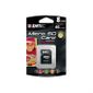 CARTE MEMOIRE EMTEC MicroSDHC 8GB avec adaptateur (Class 4)