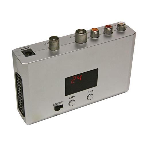 Convertitore RCA A RF Modulatore | Per TV CATV | VHF HD Professionale - Foto 11