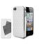 HOUSSE-COQUE TELEPHONE Coque iPhone 4S/4 Satin Chrome & Diamantst Blanche