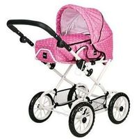  BRIO Poussette 'Combi' rose à Pois Blancs