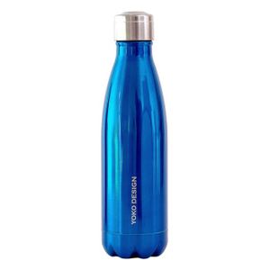 YOKO - bouteille isotherme 500 ml en inox double paroi coloris brillant ? double paroi en inox