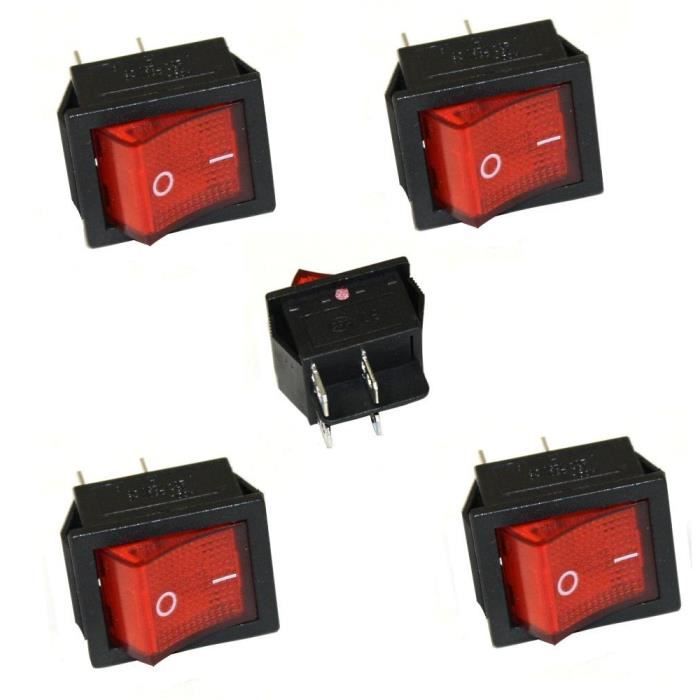 bouton à bascule 15A 220V Achat / Vente interrupteur