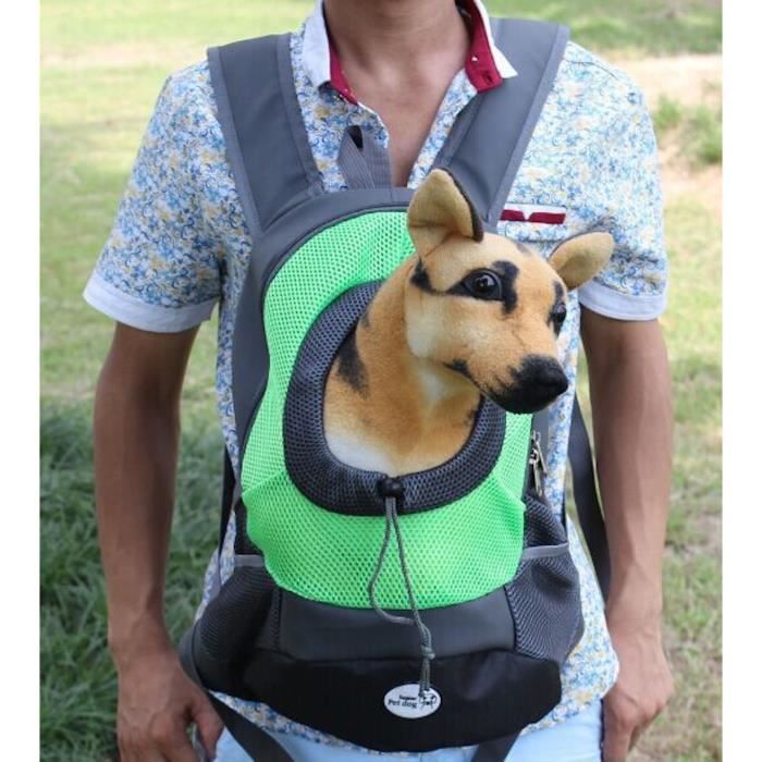 De Lor Pour Les Chiens sac de chien transport sac pour chien Chat à Dos Réticulaire Sac
