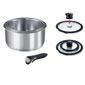 Téfal Ingenio Gourmet Set 4 Pièces Inox/Inox + …