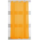 RIDEAU - DOUBLE RIDEAUX - VOILAGE - PANNEAU JAPONAIS Voilage 135/240 vendange d'orange