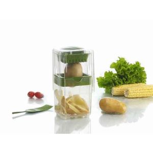 UTlL'HOME Coupe frites 5040333 vert et transparent