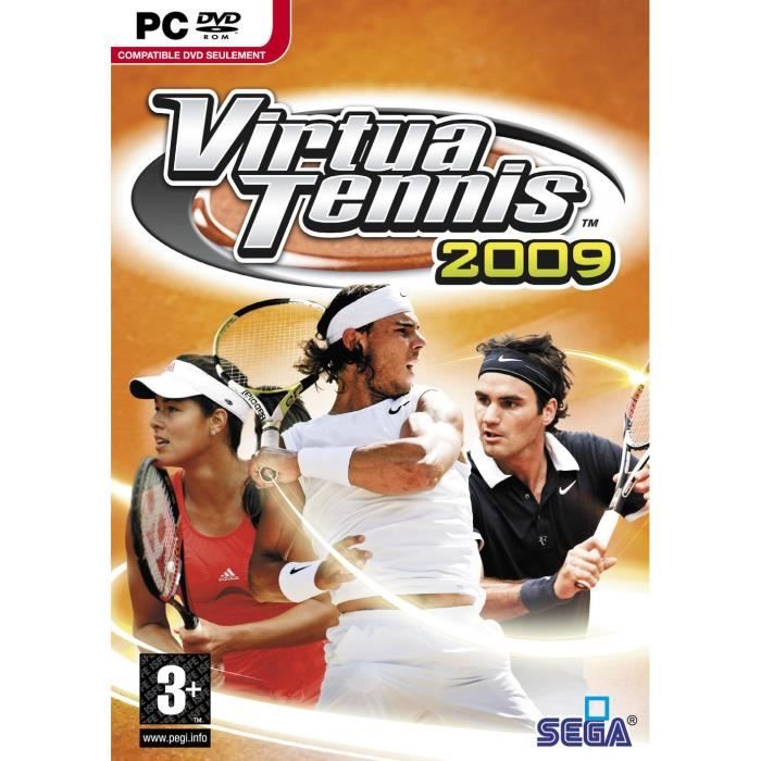 VIRTUA TENNIS 2009 / JEU PC DVD ROM     Achat / Vente PC VIRTUA TENNIS