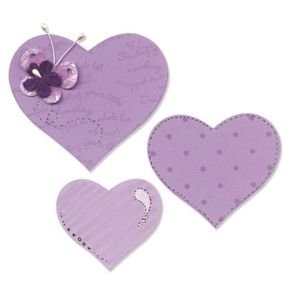 SIZZIX Matrice Bigz de découpe - C?urs