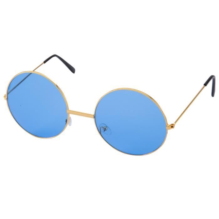 hippie ronde bleues Achat / Vente masque decor visage