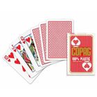  Copag Jeu de Poker Rouge