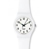 MONTRES MIXTE Montre Mixte Swatch Just White GW151