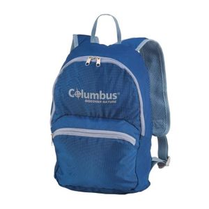COLUMBUS Sac ? dos pliable 15 L - Bleu