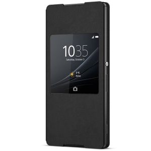 SONY Origine Etui de protection fen?tre Xpéria Z3 - Noir