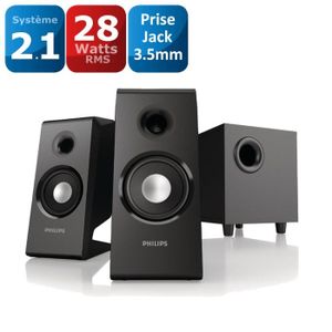 PHILIPS SPA2335 Enceinte - 28 W - Noir