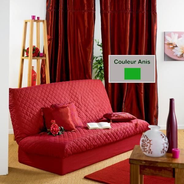 housse de clic clac couleur vert anis matelass achat housse de clic clac couleur vert anis matelass achat