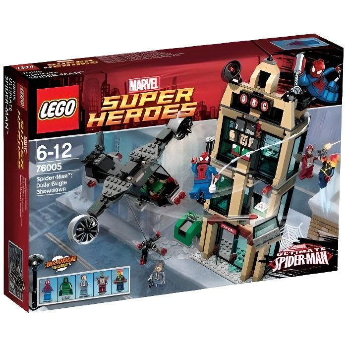 LEGO SUPER HEROES MARVEL 76005 JEU DE CONSTRUCTION L'ATTAQUE