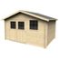 ABRIS JARDIN - CHALET  Abri de jardin en bois Timo 11.86 m²