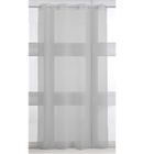 RIDEAU - DOUBLE RIDEAUX - VOILAGE - PANNEAU JAPONAIS Voilage 135/240 zinc
