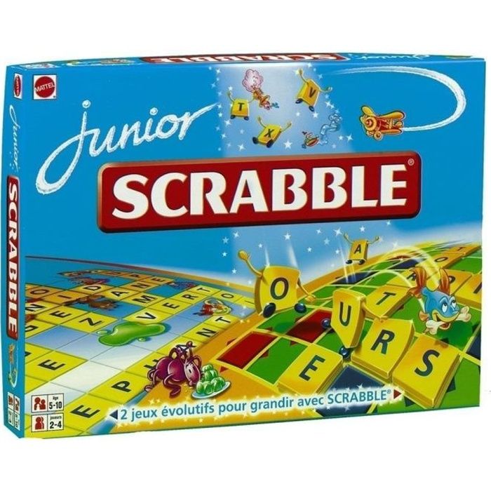 Ancien Scrabble Junior Mattel Achat / Vente jeu société plateau
