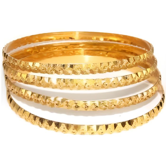 Bracelets indien en plaqué or 2.8