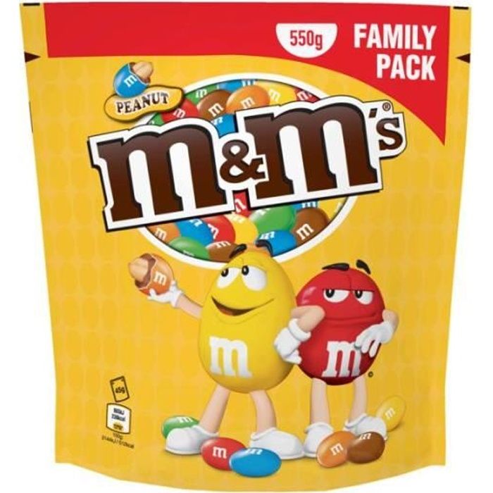 M&M's Peanut Maxi Pack Bonus [Sachet de 550g] - Achat / Vente ...
