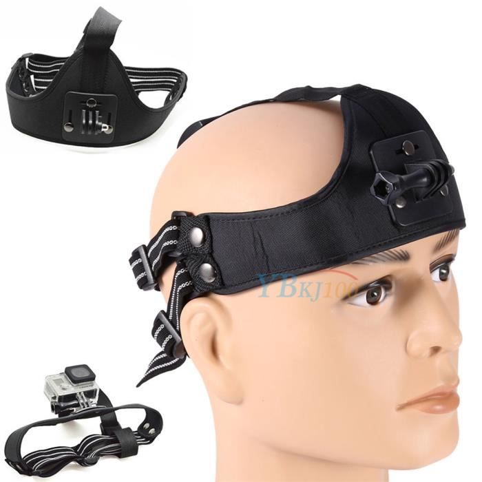 Bandeau Fixation GoPro Cutiolly - Support Tête Réglable | Compatible Toutes Caméras Action
