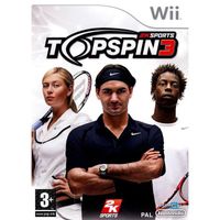 JEUX WII TOP SPIN 3 / JEU CONSOLE NINTENDO Wii JEUX WII TOP SPIN 3 / JEU CONSOLE NINTENDO Wii