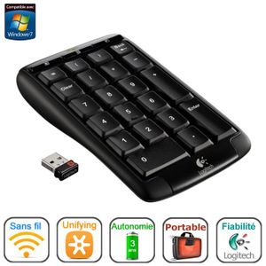 CLAVIER - PAVE NUMERIQUE Logitech Wireless Number Pad N305 CLAVIER - PAVE NUMERIQUE Logitech Wireless Number Pad N305