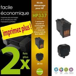 CARTOUCHE IMPRIMANTE Paxton cartouche I refill HP 338 + dosette CARTOUCHE IMPRIMANTE Paxton cartouche I refill HP 338 + dosette