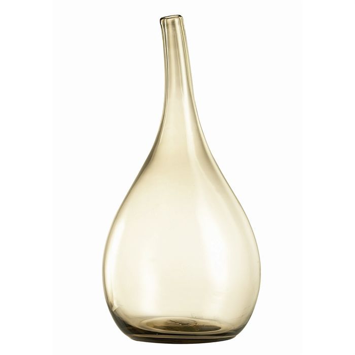 36 cm   Achat / Vente VASE   SOLIFLORE FETES Vase goutte beige 36