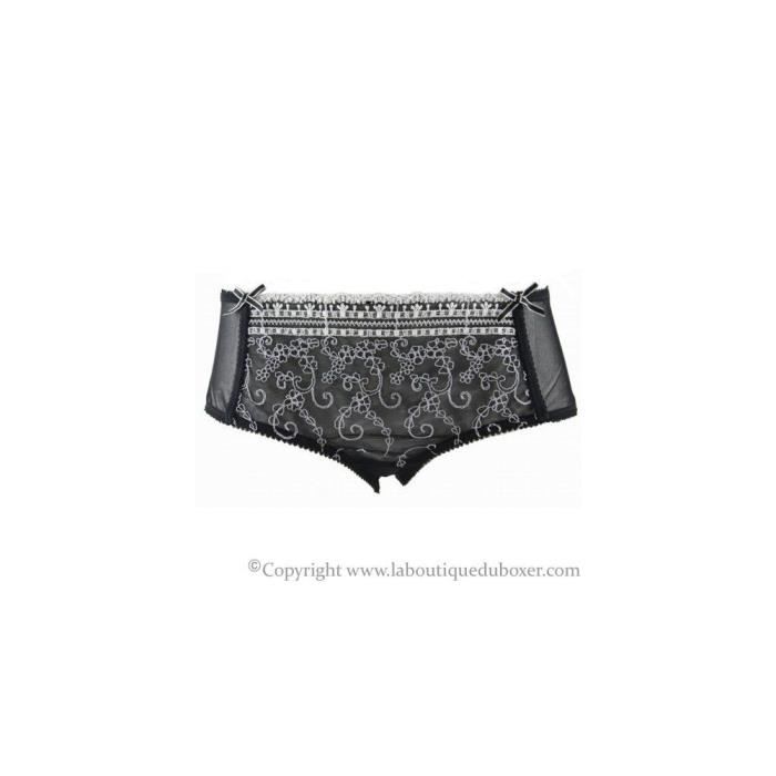 ATHENA LINGERIE Boxer Femme Dentelle ALLURE Noir Achat / Vente