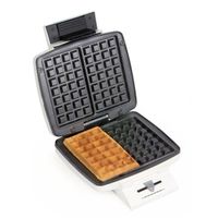 GAUFRIER DOMO - Gaufrier 2 grandes gaufres - 1000W
