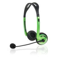 CASQUE  - MICROPHONE Micro casque NGS Green MSX5