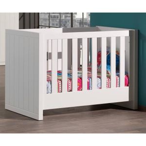 Lit bébé Robin Blanc