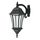 APPLIQUE EXTERIEURE Applique Descendante GRANOLA Noire E27 100W