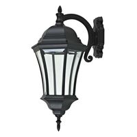 APPLIQUE EXTERIEURE Applique Descendante GRANOLA Noire E27 100W