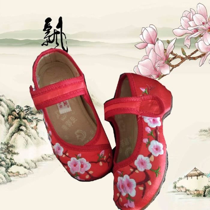 ballerine rouge fille