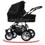 POUSSETTE  Poussette 3 en 1 landau maxi cosy assise canne
